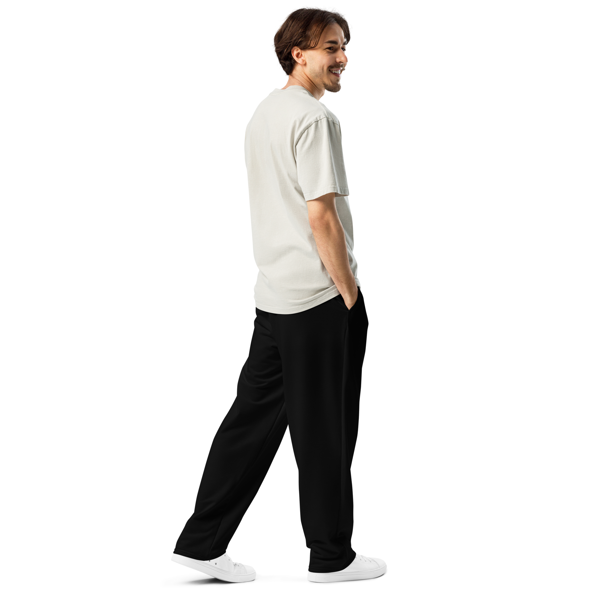 Highly Favored Unisex Fleece Joggers Black